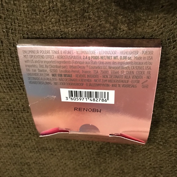 Highlighter Urban Decay Afterglow 8 Hr Powder NIP - Picture 2 of 2